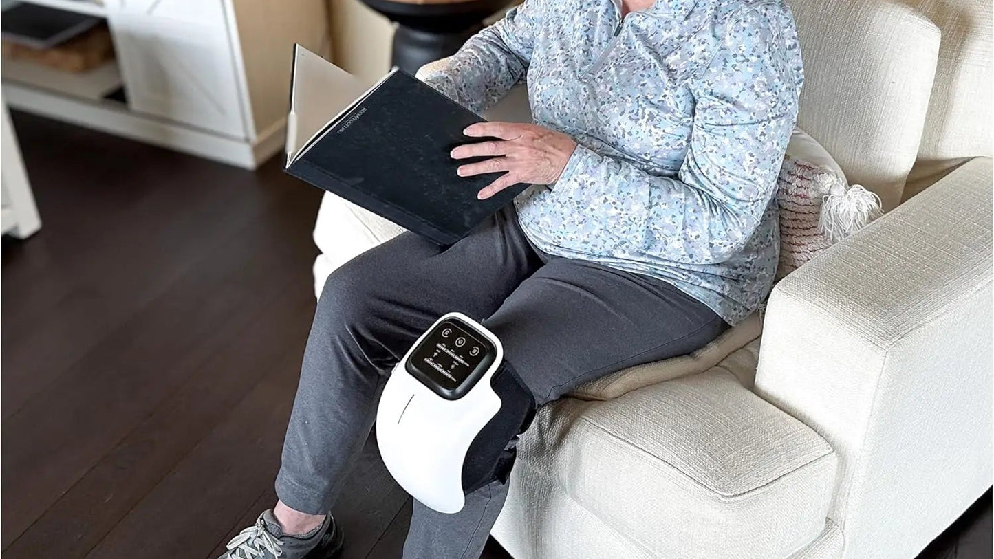 Genouillère Apazia™ - Soin Thermique & Vibratoire